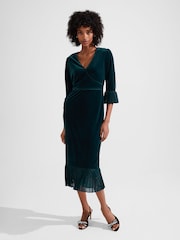 Hobbs Evergreen Petite Melodie Dress - Image 1 of 4