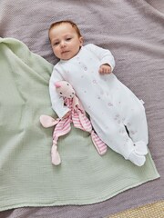 JoJo Maman Bébé Pink Dino Personalised Pink Dino Comforter - Image 3 of 5