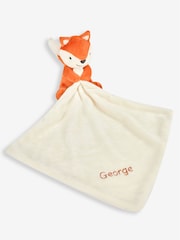 JoJo Maman Bébé Plush Fox Personalised Plush Fox Comforter - Image 1 of 5
