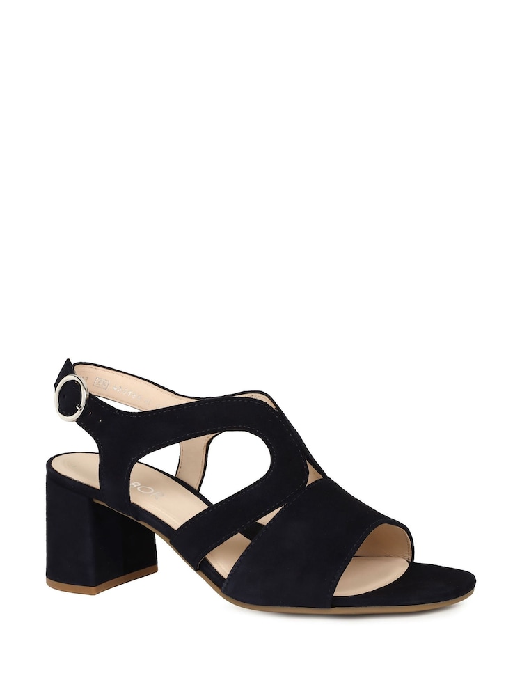 Gabor Black Adventure Smart Sandals - Image 2 of 5 Gabor Black Adventure Smart Sandals - Image 2 of 5