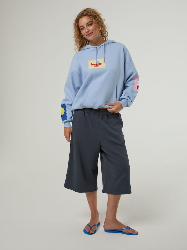 Skinnydip Blue Miffy Stamp Hoodie - Image 1 of 5