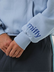 Skinnydip Blue Miffy Stamp Hoodie - Image 3 of 5