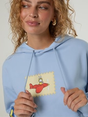 Skinnydip Blue Miffy Stamp Hoodie - Image 4 of 5
