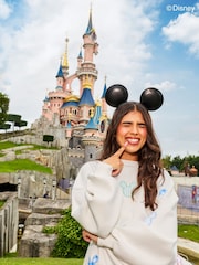 Skinnydip White Disney Mickey Mouse Patch Sweatshirt - Image 7 of 7