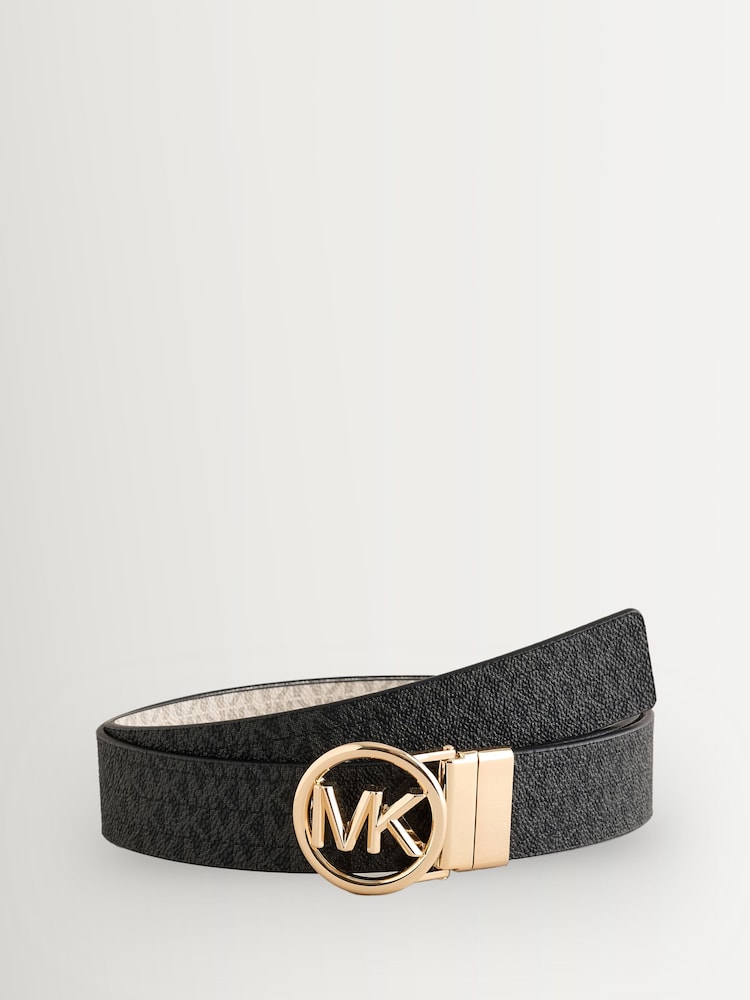 Michael Kors Black 32mm Reversible Belt - Image 1 of 1 Michael Kors Black 32mm Reversible Belt - Image 1 of 1