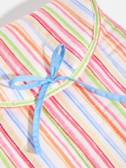 Skinnydip Pink Colourful Sketchy Stripe Quilted Laptop Bow - Image 4 of 5