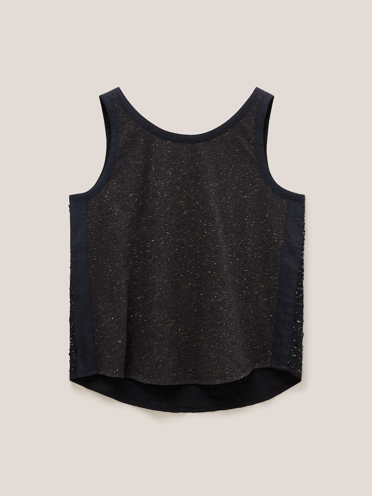 White Stuff Black Kelsey Cami Top - Image 5 of 5 White Stuff Black Kelsey Cami Top - Image 5 of 5