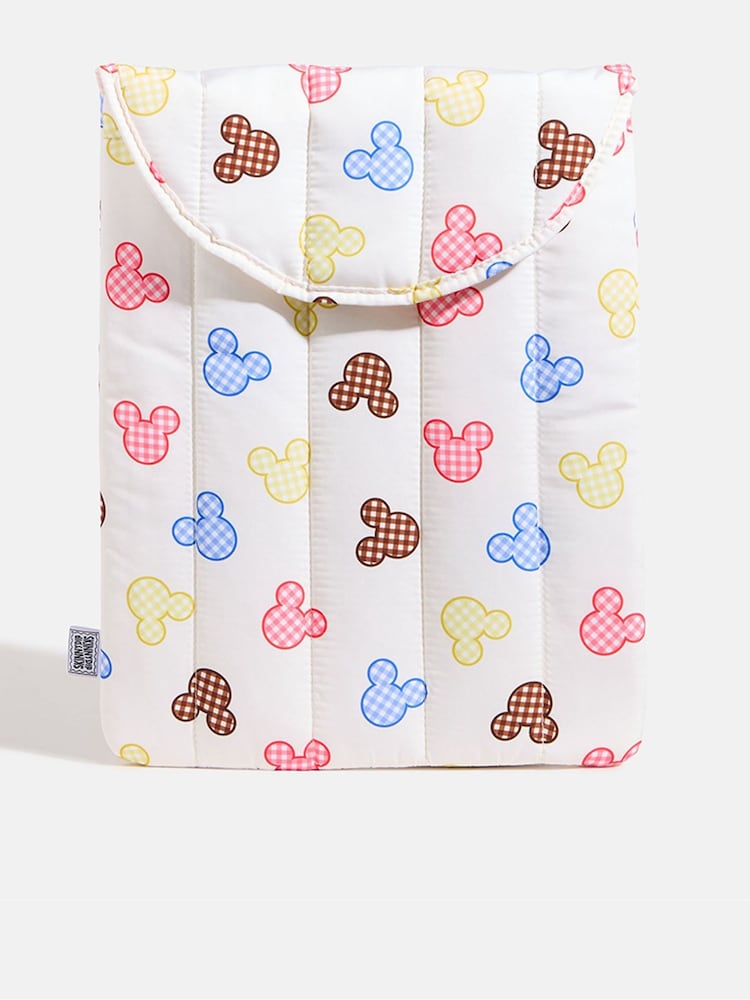 Skinnydip Disney Mickey Gingham Laptop Sleeve - Bild 1 av 4