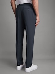 Reiss Airforce Blue Found Slim-Fit Drawstring Trousers - Image 5 of 5