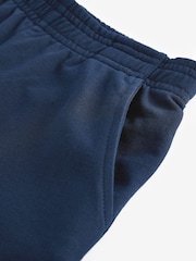 Navy 100% Cotton Drawstring Sports Shorts (3-16yrs) - Image 7 of 7