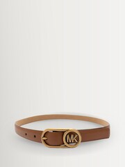 Michael Kors Brown 18Mm Bubble Buckle Belt - Image 3 of 4
