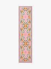 Pink Washable Bettie Floral Runner - Image 7 of 7