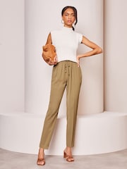 Camel - Lipsy Elegante Tapered-Hose - Bild 3 von 4