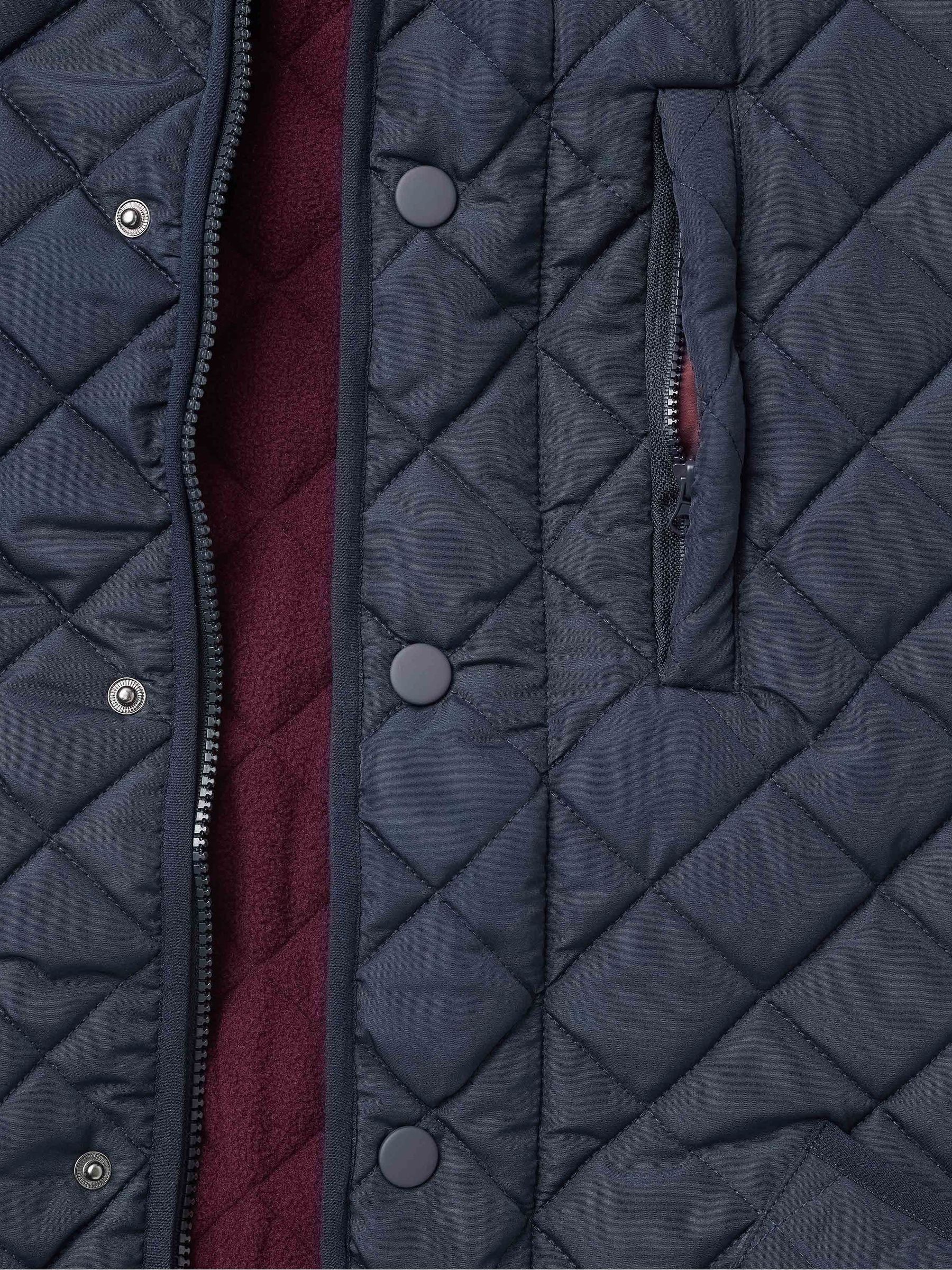Buy Savile Row Company Navy Blue Quilted Jacket from Next USA