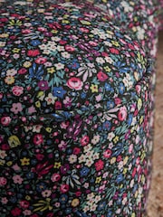 Cath Kidston Harmony Ditsy Charcoal Grey Locket Heart Shaped Stool - Image 4 of 7