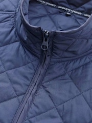 Savile Row Company Navy Blue Quilted Gilet - Image 4 of 5