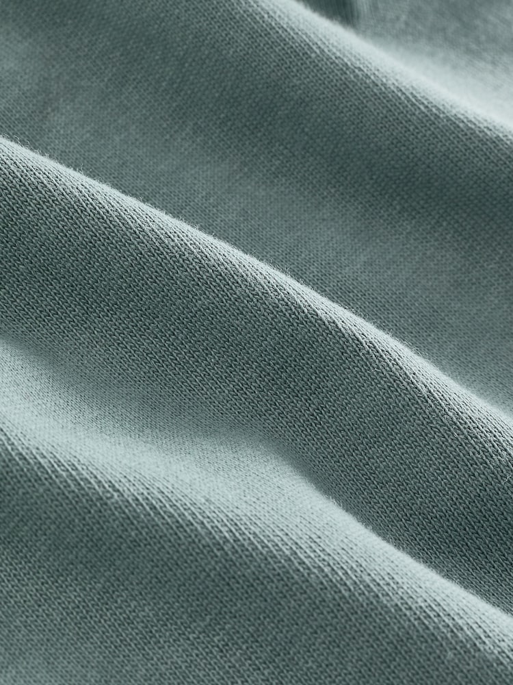 Siva/zelena/črna - Sproščen krojaški krojaški krojaški model Heavyweight 100% Cotton majica 3 Pakiranje - Slika 13 iz 13 Siva/zelena/črna - Sproščen krojaški krojaški krojaški model Heavyweight 100% Cotton majica 3 Pakiranje - Slika 13 iz 13