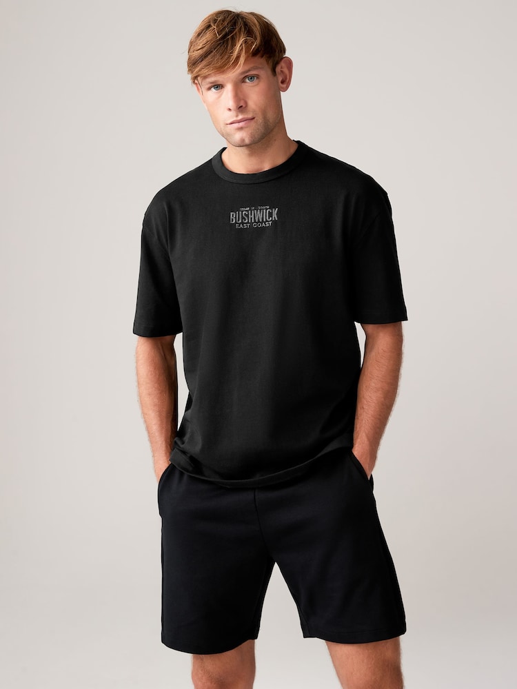 Siva/zelena/črna - Sproščen krojaški krojaški krojaški model Heavyweight 100% Cotton majica 3 Pakiranje - Slika 2 iz 13 Siva/zelena/črna - Sproščen krojaški krojaški krojaški model Heavyweight 100% Cotton majica 3 Pakiranje - Slika 2 iz 13