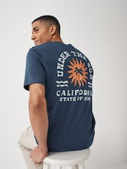 Multi sun 3 Pack Summer Front Print Graphic T-Shirt 3 Pack - Image 10 of 15
