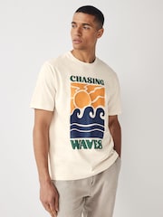 Multi sun 3 Pack Summer Front Print Graphic T-Shirt 3 Pack - Image 15 of 15