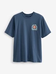 Multi sun 3 Pack Summer Front Print Graphic T-Shirt 3 Pack - Image 2 of 15