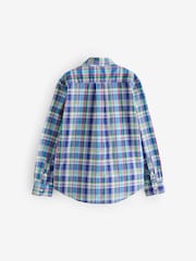 Polo Ralph Lauren Boy Plaid 100% Cotton Poplin Shirt - Image 2 of 4