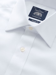 Savile Row Company Classic Fit 100% Cotton Double Cuff Formal Shirt - Image 4 of 4