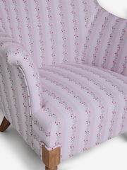 Cath Kidston Ticking Vine Cream Chair Rodeo Accent Chair - Image 10 of 10