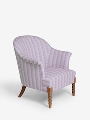 Cath Kidston Ticking Vine Cream Chair Rodeo Accent Chair - Image 7 of 10
