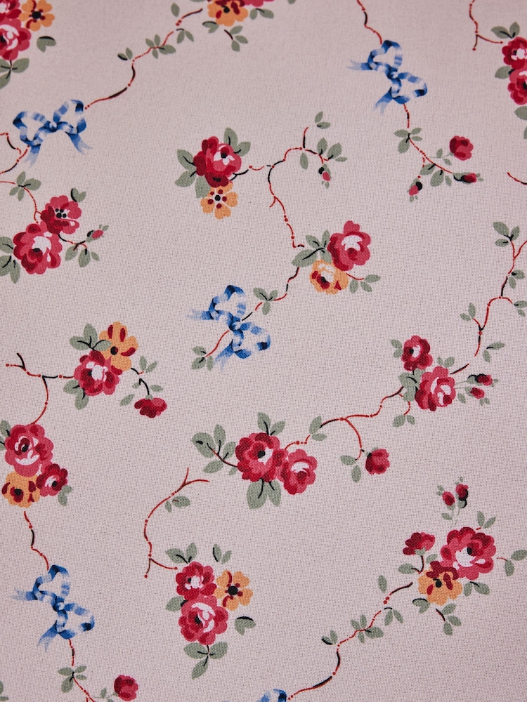 Cath Kidston Rose and Bows Cream Sofa Thrilled Small 2 Seater Sofa - Image 11 of 11