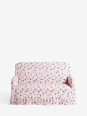 Cath Kidston Rose and Bows Cream Sofa Thrilled Small 2 Seater Sofa - Image 5 of 11