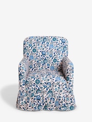 Cath Kidston Strawberry Garden Blue Chair Thrilled Small 2 Seater Sofa - Image 5 of 8