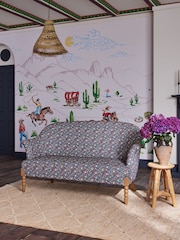 Cath Kidston Harmony Ditsy Charcoal Grey Sofa Rodeo Accent Chair - Image 1 of 11