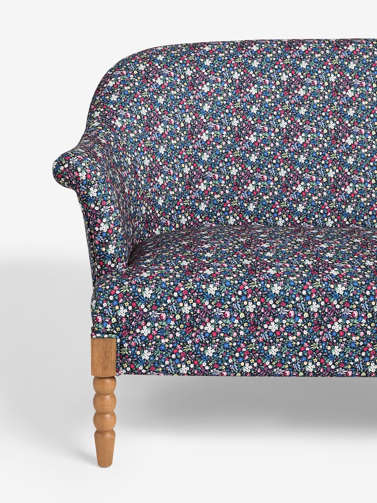 Cath Kidston Harmony Ditsy Charcoal Grey Sofa Rodeo Accent Chair - Image 11 of 11