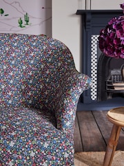 Cath Kidston Harmony Ditsy Charcoal Grey Sofa Rodeo Accent Chair - Image 2 of 11