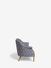 Cath Kidston Harmony Ditsy Charcoal Grey Sofa Rodeo Accent Chair - Image 8 of 11