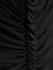 Halston Ruched Jersey Midi Dress - Image 6 of 6