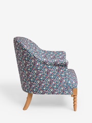 Cath Kidston Harmony Ditsy Charcoal Grey Chair Rodeo Accent Chair - Image 9 of 11