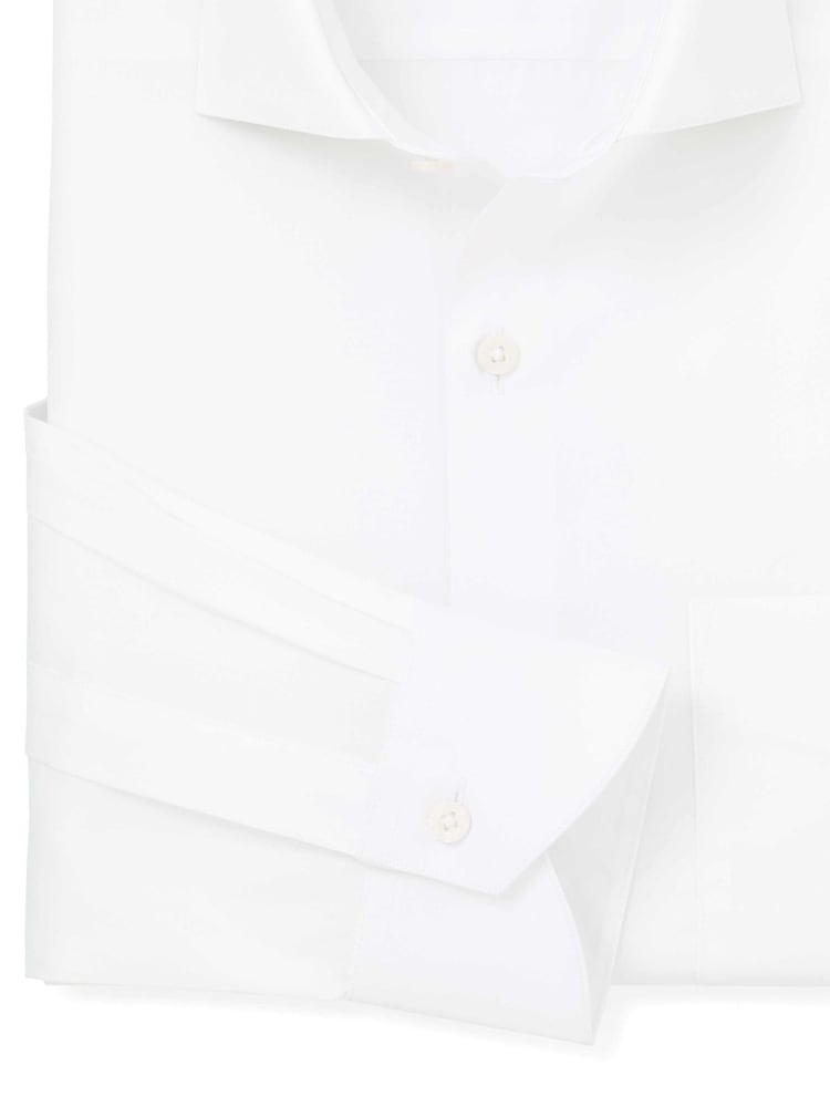 Savile Row Company 100% Cotton Check Single Cuff Formal Shirt - Image 7 of 7