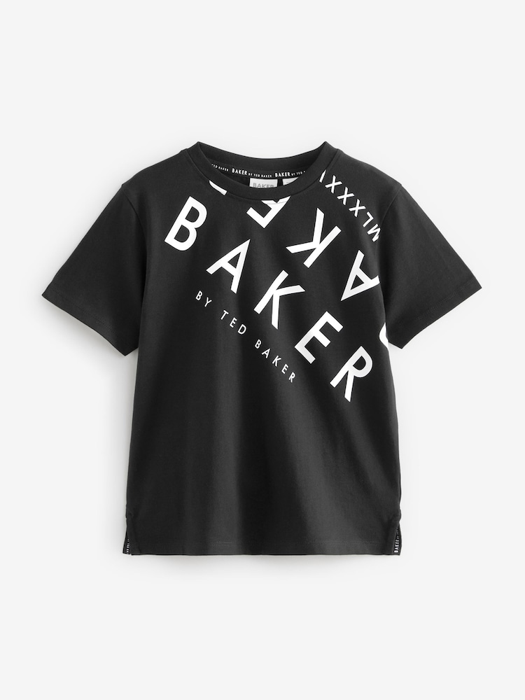 Baker by Ted Baker 100% bombažne majice s kratkimi rokavi in grafiko 3 Komplet - Slika 2 iz 7 Baker by Ted Baker 100% bombažne majice s kratkimi rokavi in grafiko 3 Komplet - Slika 2 iz 7