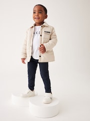 Baker by Ted Baker Stone Jacket T-Shirt and Trousers Set - Image 1 of 11