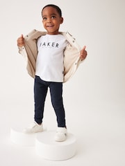 Baker by Ted Baker Stone Jacket T-Shirt and Trousers Set - Image 4 of 11