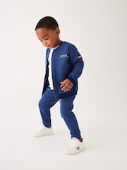 Baker by Ted Baker Blue 100% Cotton Bomber Jacket T-Shirt and Trousers Set - Изображение 3 из 15
