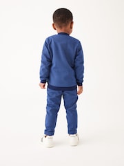 Baker by Ted Baker Blue 100% Cotton Bomber Jacket T-Shirt and Trousers Set - Изображение 5 из 15