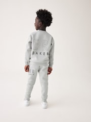 Baker by Ted Baker Letter Sweatshirt and Joggers Set - Image 3 of 11