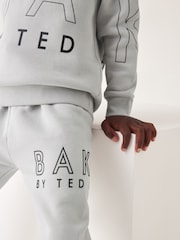 Baker by Ted Baker Letter Sweatshirt and Joggers Set - Image 7 of 11