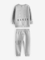 Baker by Ted Baker Letter Sweatshirt and Joggers Set - Image 9 of 11