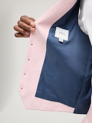 Pink Regular Fit Motionflex Stretch Waistcoat - Image 4 of 9
