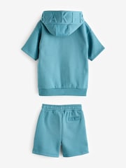 Komplet majice s kapuco in kratkih hlač s potiskom Baker by Ted Baker - Slika 10 iz 14