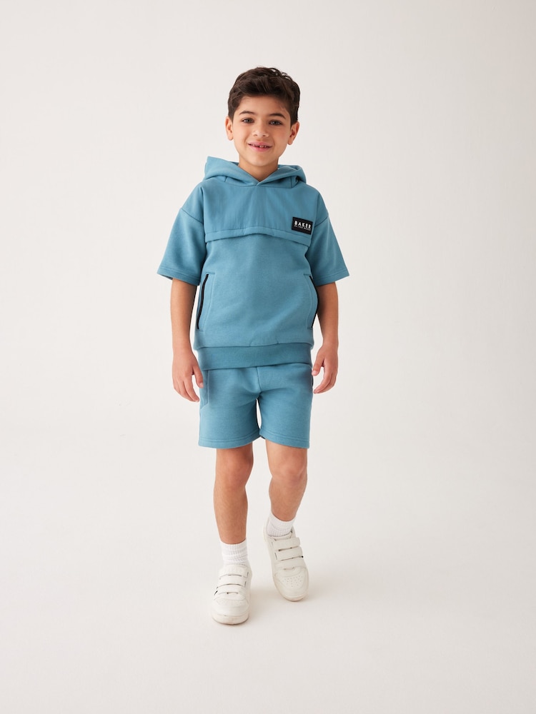 Komplet majice s kapuco in kratkih hlač s potiskom Baker by Ted Baker - Slika 2 iz 14 Komplet majice s kapuco in kratkih hlač s potiskom Baker by Ted Baker - Slika 2 iz 14
